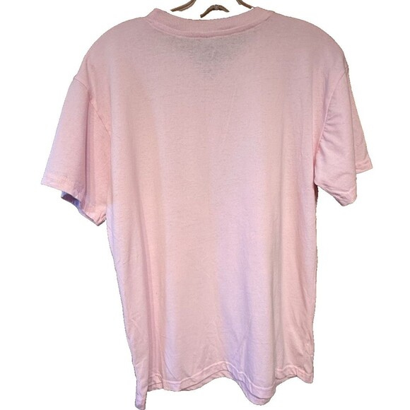 Tom and Jerry Shirt Womens Large Pink Short Sleeve Tee Size L - Picture 3 of 4